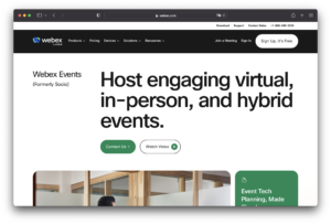 Webex Events