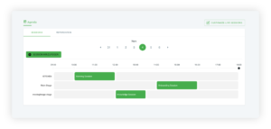 Virtual Events Agenda