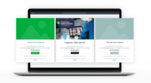 Virtual Events Branding Event Page