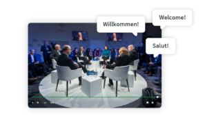 Webcast Floor Language