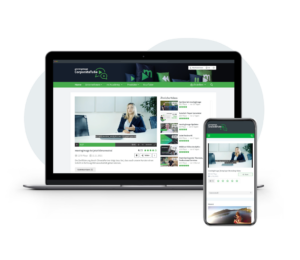 CorporateTube-Videoportal für Unternehmen, um Videos und Podcasts sicher zu teilen und mit Inhalten zu interagieren.