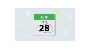 Das Gesetz über die Zugänglichkeit wird am 28. Juni 2025 in Kraft treten.