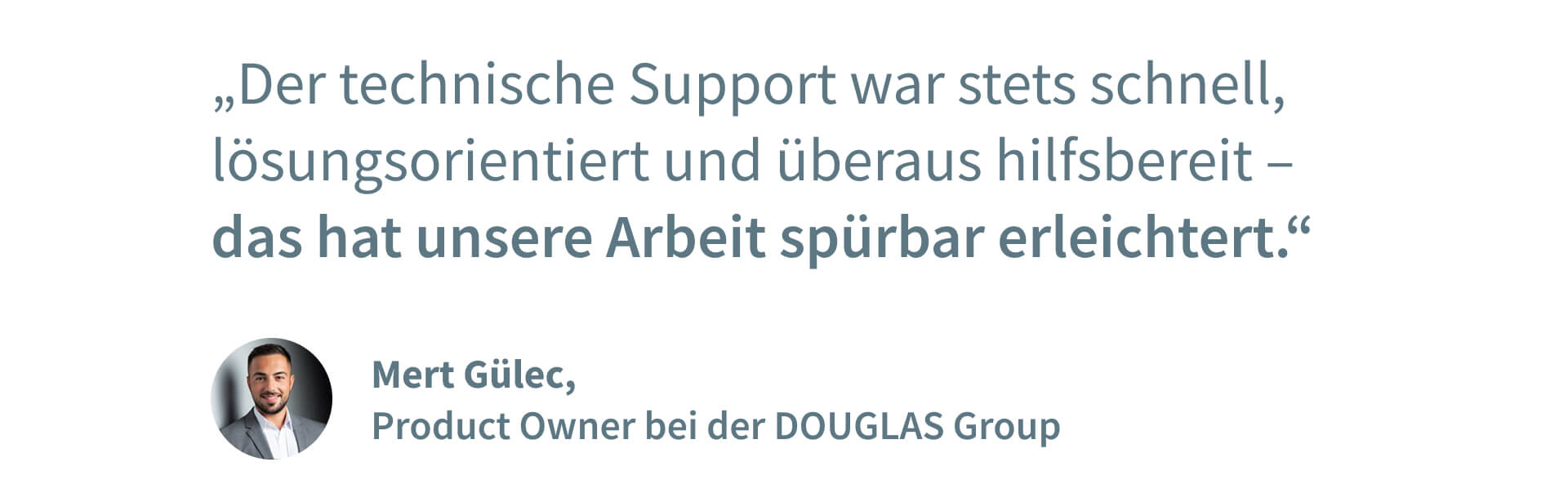 DOUGLAS Group, Mert Gülec