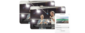 KI-gestützte Audioübersetzung in mehrere Sprachen – automatische Spracherkennung und Synchronisation.
