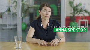 Anna Spektor, key account manager and video expert