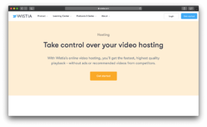 wistia video hosting solution